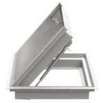 Floor door FHD2RAR2624 recessed door with removable tool open